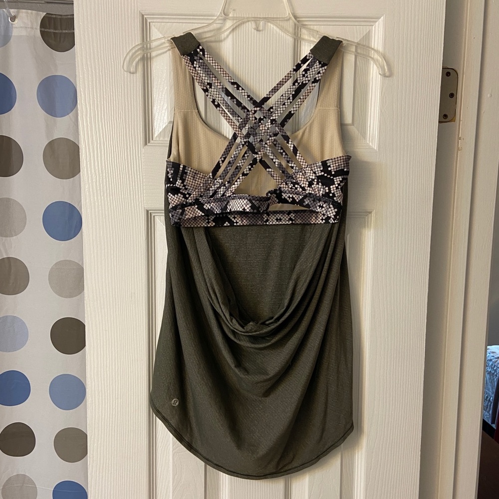 Lululemon Open Back Tank